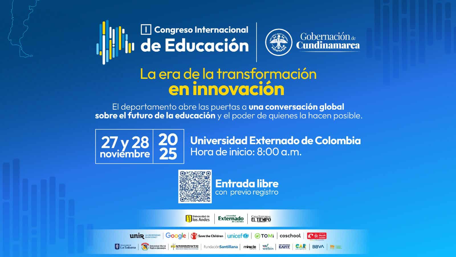 El Primer Congreso Internacional de Educación en Cundinamarca reunirá ...